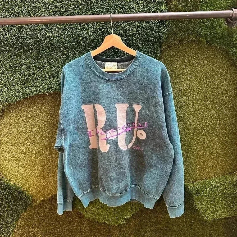 Vintage  R U Decent Spellout Crewneck Medium